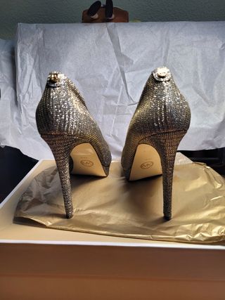 Michael kors Black Gold zapatos