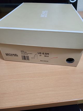 Michael kors Black Gold zapatos