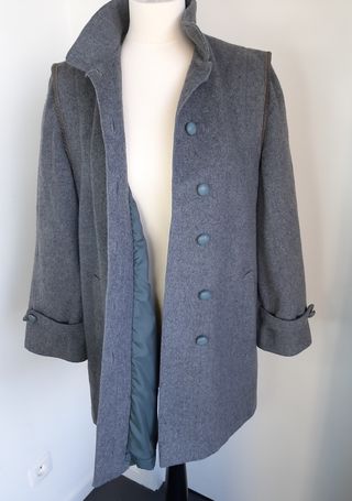 Abrigo Vintage 80% Lana Piretta 