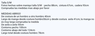 Abrigo Vintage 80% Lana Piretta 
