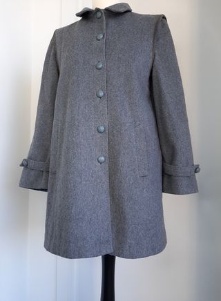 Abrigo Vintage 80% Lana Piretta 