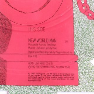 Vinilo Rush