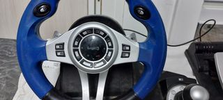 🕹TopDrive RF Wheel PS2 PS3 & PC Wireless (Logic3)