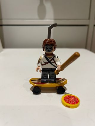 Figura Arnold Casey Jones tortugas ninja tipo Lego