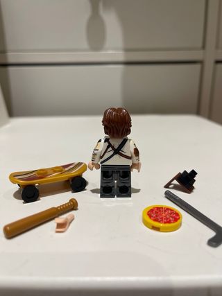 Figura Arnold Casey Jones tortugas ninja tipo Lego