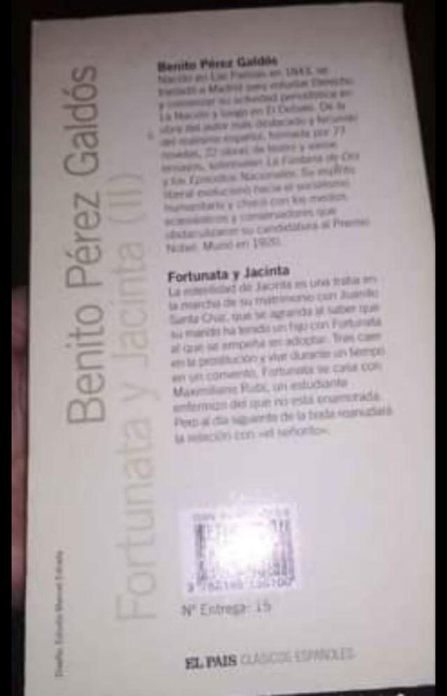 Libro Fortunata y Jacinta II