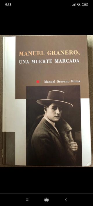 Manuel Granero, una muerte marcada Libro 