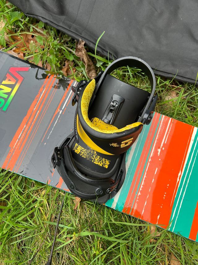 Snowboard k2 + fijaciones union + funda