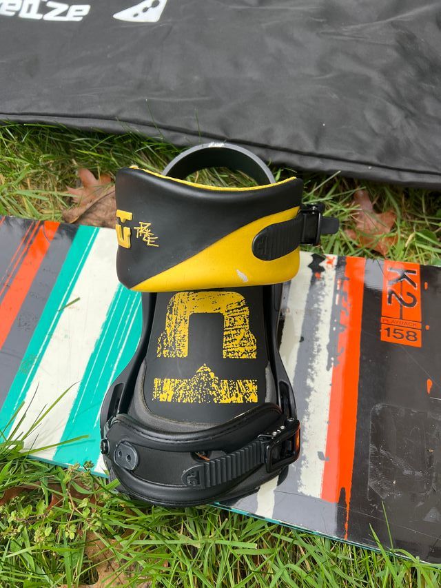 Snowboard k2 + fijaciones union + funda