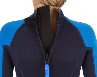 Neopreno corto infantil surf Olaian azul Decathlon