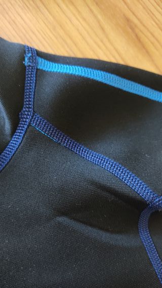 Neopreno corto infantil surf Olaian azul Decathlon