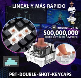 Teclado mecánico gaming RK ROYAL KLUDGE NEGOCIABLE