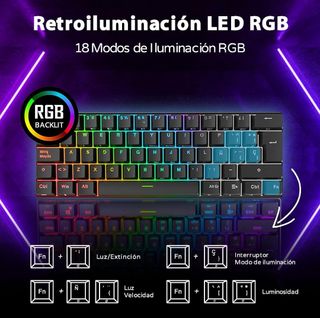 Teclado mecánico gaming RK ROYAL KLUDGE NEGOCIABLE