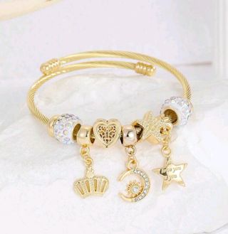 Brazalete acero mujer