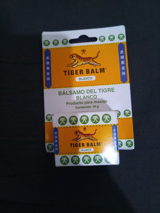 Bálsamo tigre Nuevo blanco masaje  4x20e