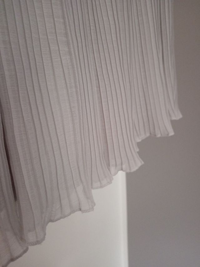 Gonna plissettata grigia