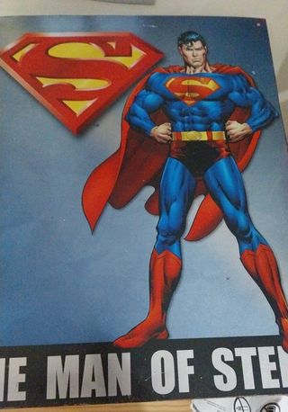 Cartel/chapa Superman Vintage