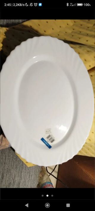 Vajilla porcelana 