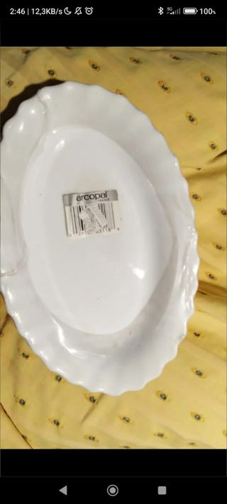 Vajilla porcelana 