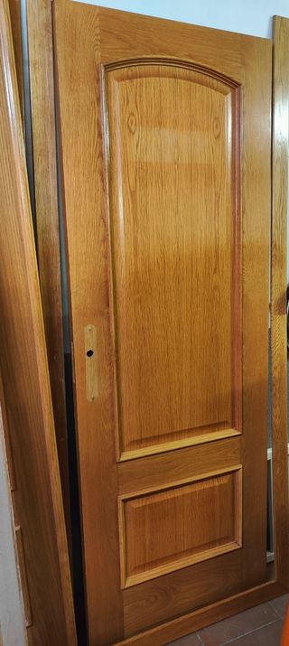 Puerta interior roble
