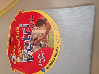 Panno Cristalli - Vetri. Nuovo.Microfibra.Super5