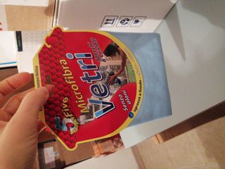 Panno Cristalli - Vetri. Nuovo.Microfibra.Super5