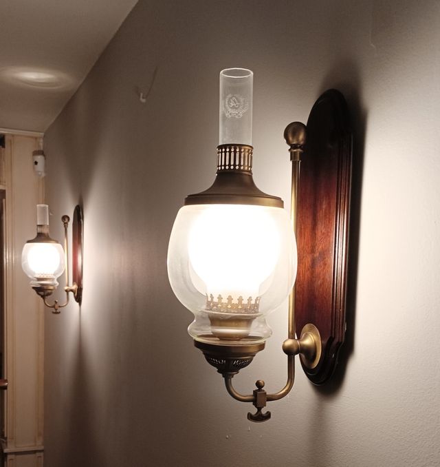 Dos Apliques de pared años 70