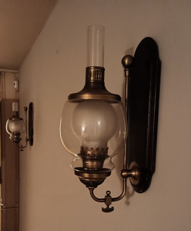 Dos Apliques de pared años 70