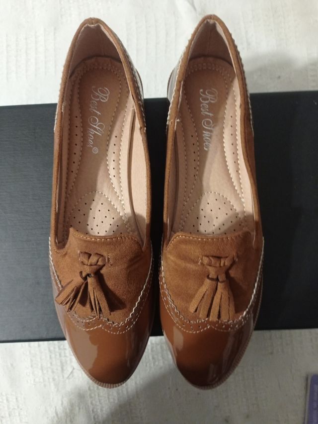Zapatos talla 39 marron