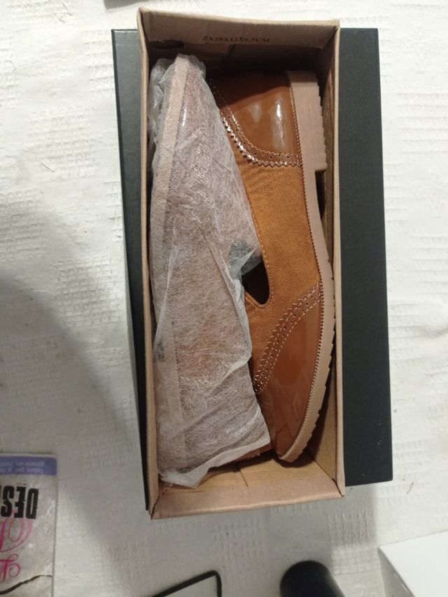 Zapatos talla 39 marron