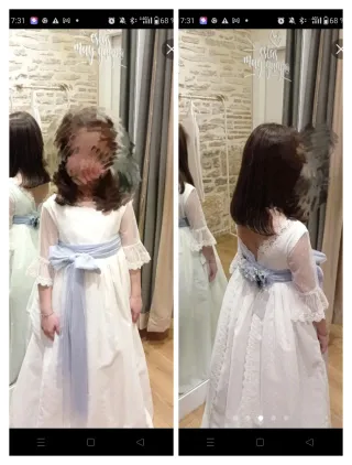 Vestido comunión la ormiga