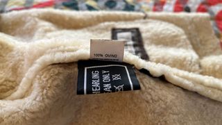 Cazadora de piel doble face marrón estilo aviador