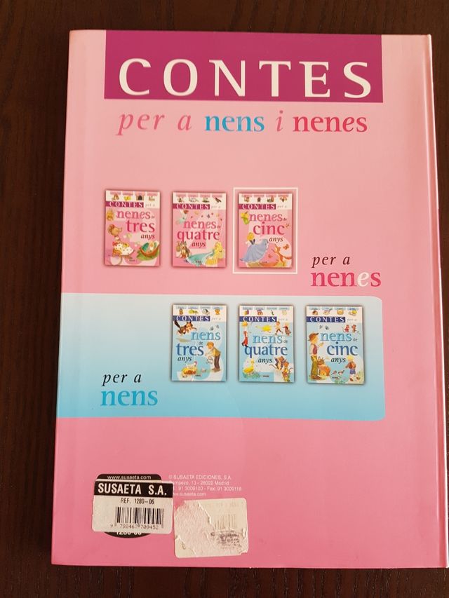 Contes per a nenes de cinc anys. Nuevo