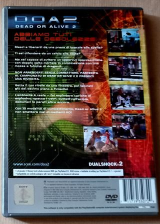 Doa 2 Dead or Alive Gioco PlayStation 2