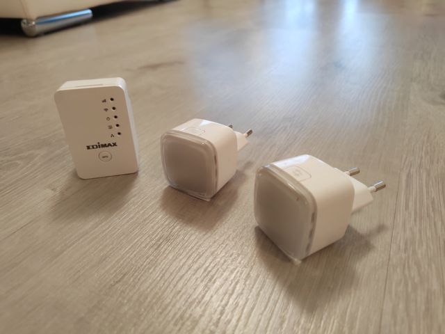 Conjunto repetidores WiFi Edimax