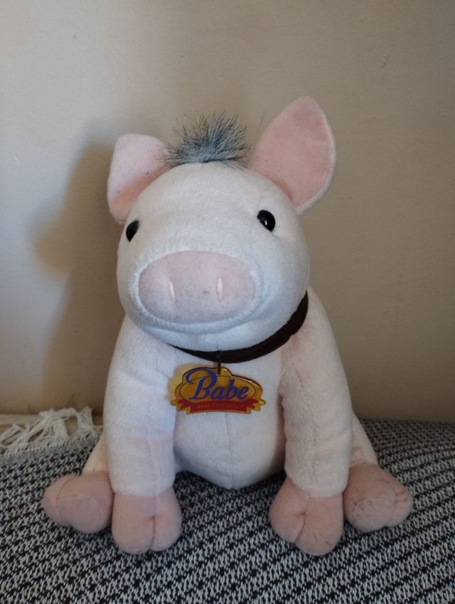 Peluche Baby el cerdito valiente años 90