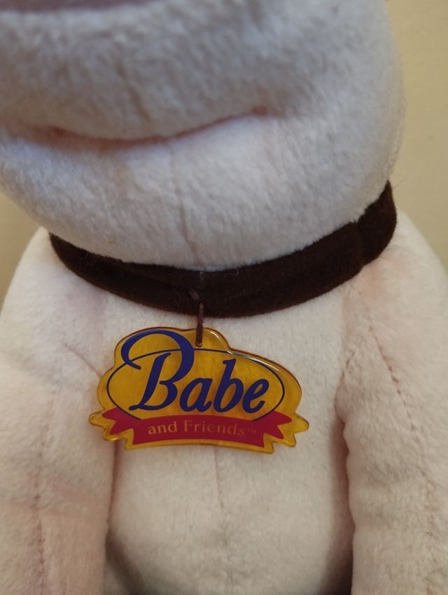Peluche Baby el cerdito valiente años 90