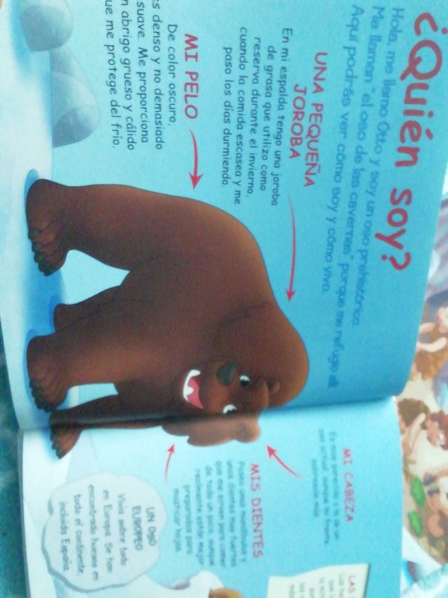 El oso de las cavernas+familia 