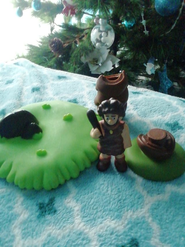 El oso de las cavernas+familia 