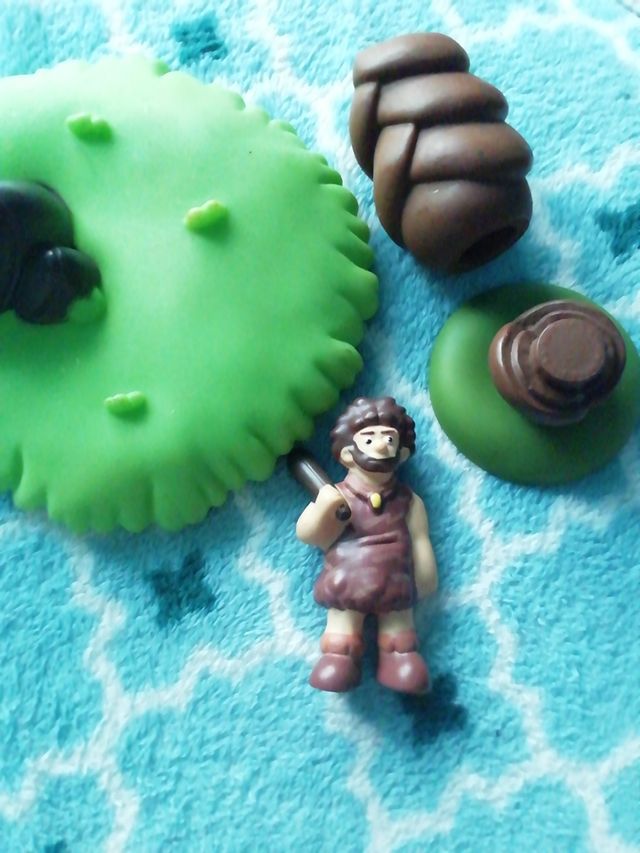 El oso de las cavernas+familia 