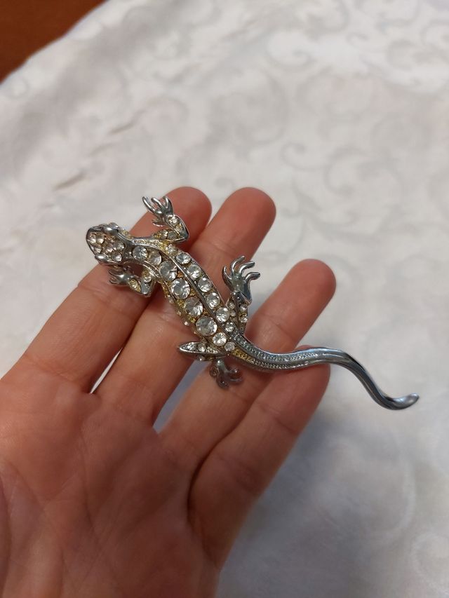 Spilla gioiello Lucertola