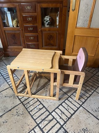 Trona de Madera