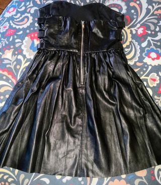 Vestido Zara Polipiel