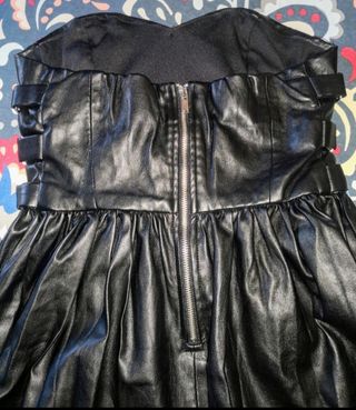 Vestido Zara Polipiel