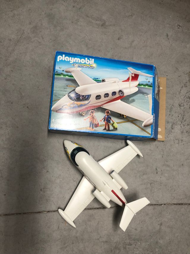 Avion Playmobil 6081, con caja.