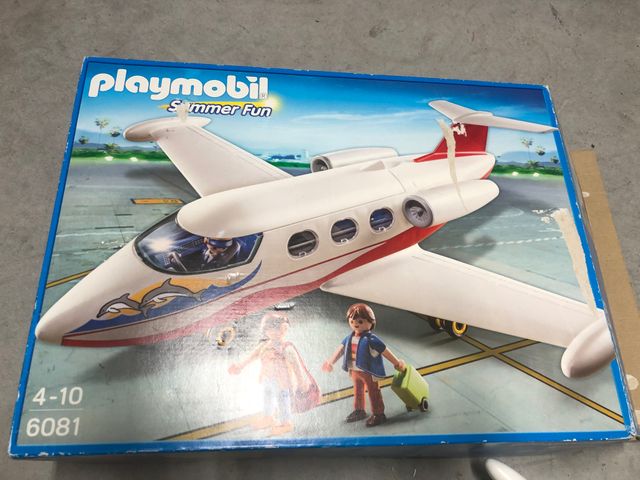 Avion Playmobil 6081, con caja.