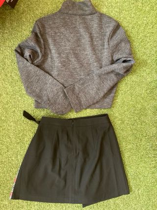 Conjunto falda y jersey chica
