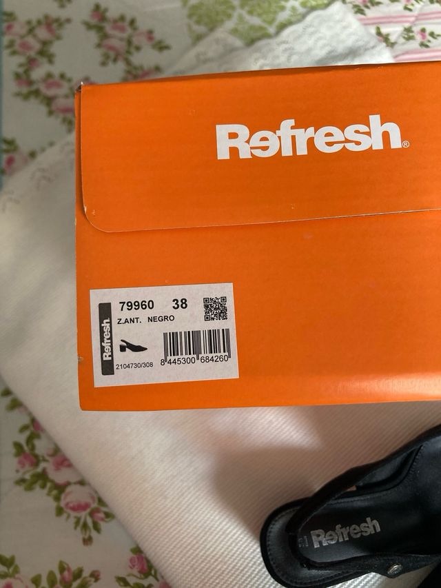 zapatos ante negros 38 Refresh