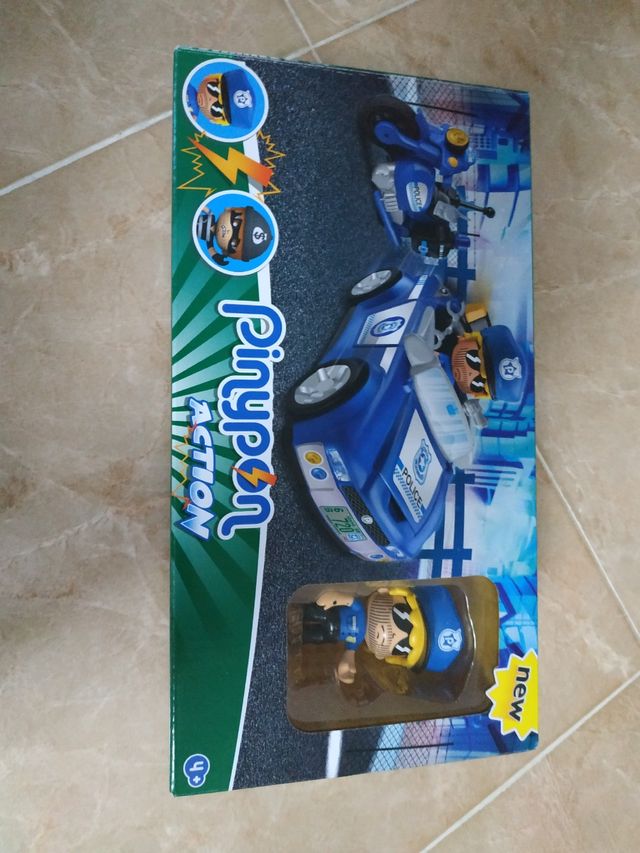 Pinypon vehículos policiales
