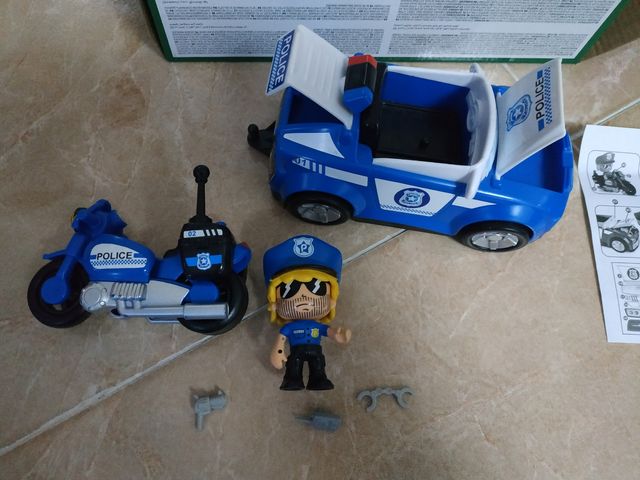 Pinypon vehículos policiales